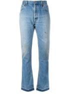 Re/done - Elsa Bootcut Jeans - Women - Cotton - 26, Women's, Blue, Cotton