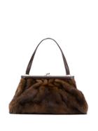 Dolce & Gabbana Vintage 1990's Fur Bag - Brown