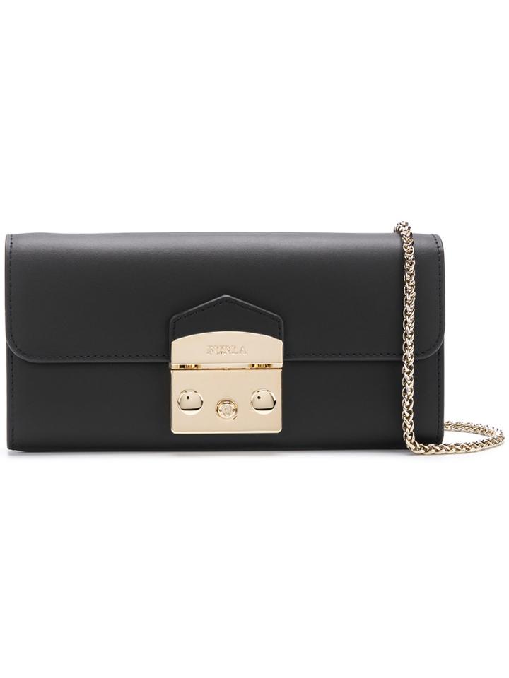 Furla Rectangular Metropolis Bag - Black