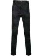 Al Duca D'aosta 1902 Checked Trousers - Blue