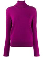 Dolce & Gabbana Polo Neck Jumper - Purple