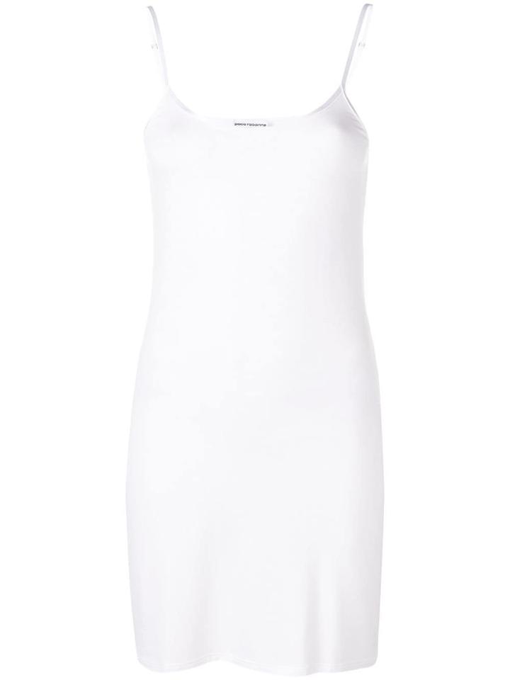 Paco Rabanne Fitted Mini Dress - White