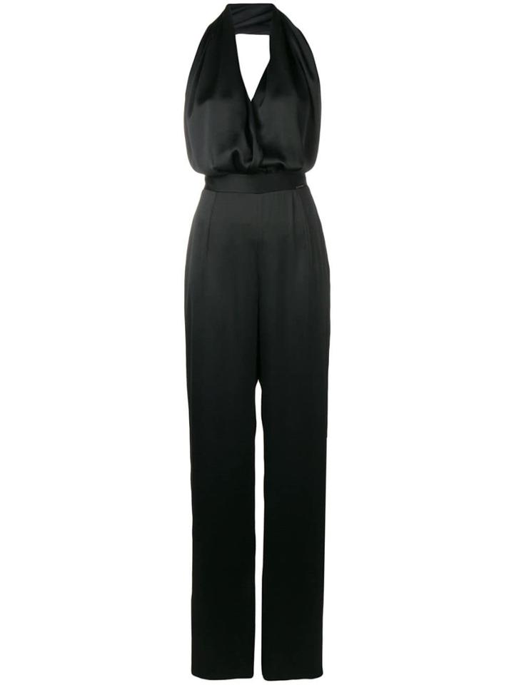 Styland Halterneck Jumpsuit - Black