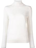 Ps By Paul Smith Turtle Neck Jumper - Nude & Neutrals