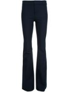 Derek Lam 10 Crosby Flared Tailored Trousers, Women's, Size: 2, Black, Cotton