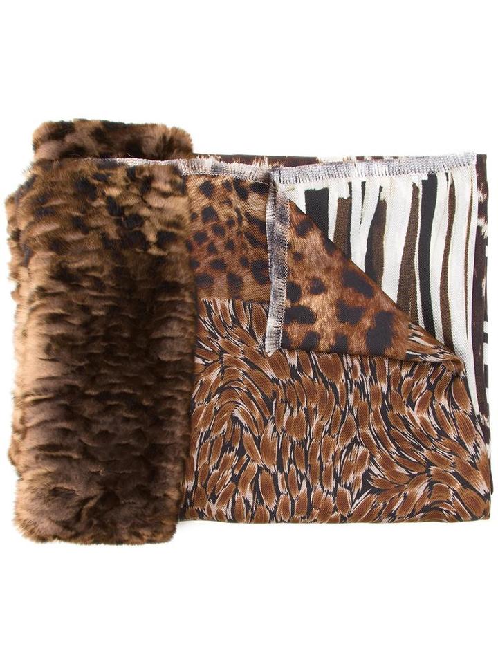 Pierre-louis Mascia 'fanorypel' Scarf, Women's, Brown, Silk