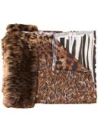 Pierre-louis Mascia 'fanorypel' Scarf, Women's, Brown, Silk