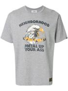 Neighborhood Eagle Logo Patch T-shirt - Grey