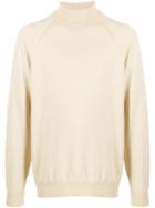 Batoner Roll Neck Jumper - Neutrals