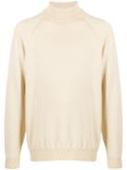 Batoner Roll Neck Jumper - Neutrals