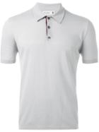 Pringle Of Scotland Classic Polo Shirt, Men's, Size: Xl, Grey, Cotton