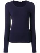 Le Tricot Perugia Long Sleeved T-shirt - Blue