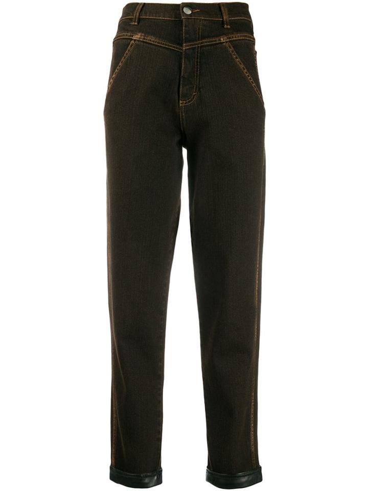 Marco De Vincenzo Classic Straight-leg Jeans - Black