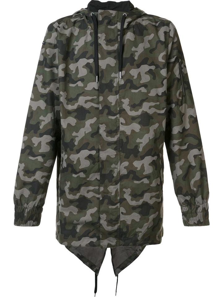 Zanerobe 'tion' Anorak, Men's, Size: Large, Green, Cotton/polyester/nylon