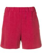 Maison Kitsuné Vittoria Elastic Shorts - Red