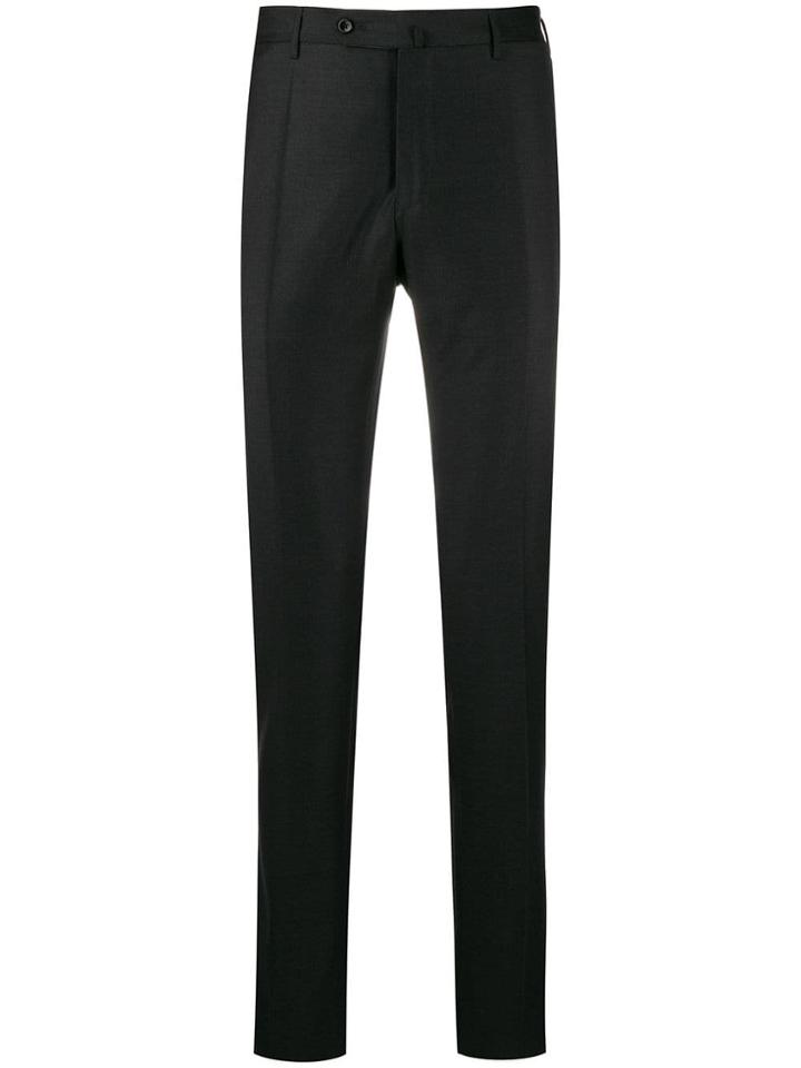 Incotex Straight-leg Tailored Trousers - Grey