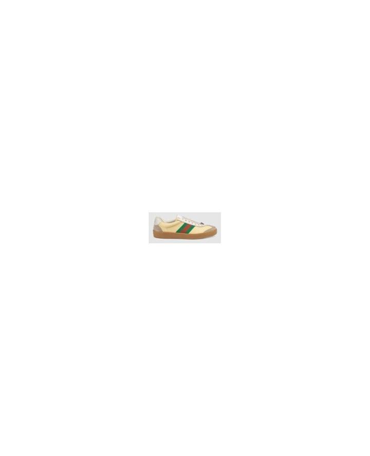 Fashion Concierge Vip Gucci - G74 Leather Sneaker With Web -