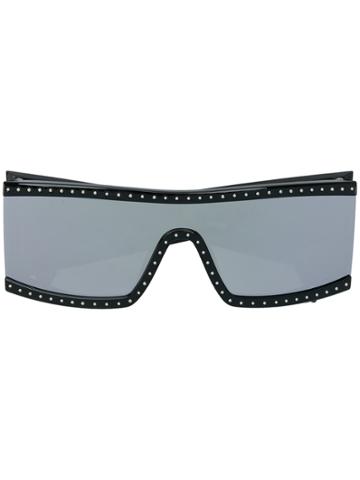 Moschino Eyewear Square Sunglasses - Black