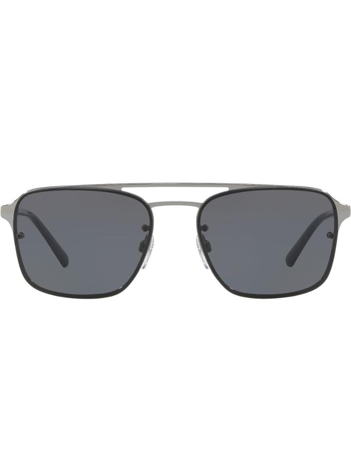 Burberry Eyewear Square Frame Sunglasses - Metallic
