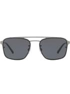 Burberry Eyewear Square Frame Sunglasses - Metallic