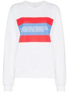 Calvin Klein Jeans Est. 1978 Patch Sweatshirt - White