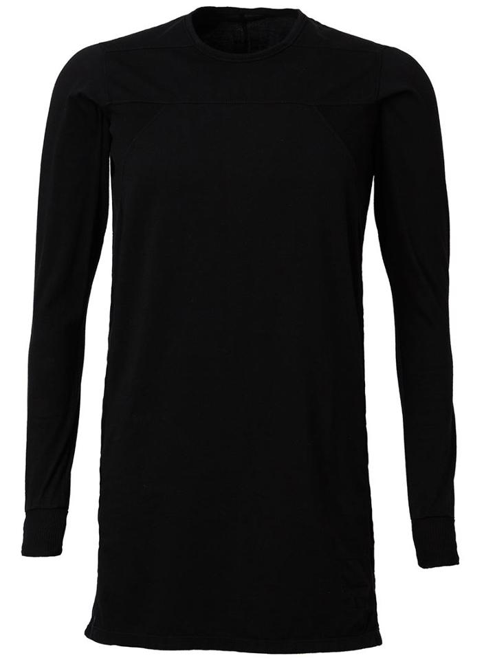 Rick Owens Drkshdw Long Sleeve T-shirt, Men's, Size: S, Black, Cotton
