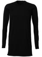 Rick Owens Drkshdw Long Sleeve T-shirt, Men's, Size: S, Black, Cotton