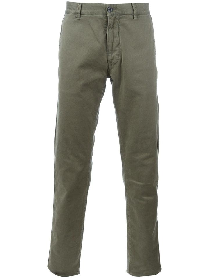 Stone Island Slim-fit Chinos - Green