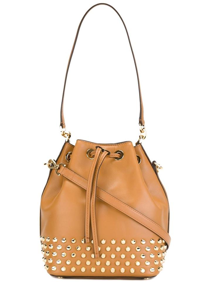 Michael Michael Kors Studded Bucket Crossbody Bag