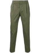 Entre Amis Straight-leg Chinos - Green