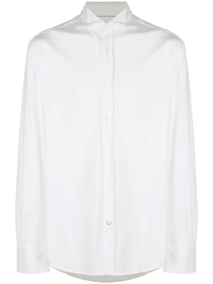 Brunello Cucinelli Poplin Shirt - White