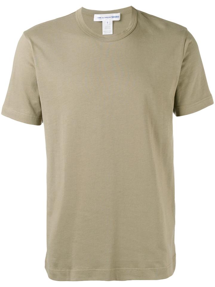 Comme Des Garçons Shirt - Crew Neck T-shirt - Men - Cotton - S, Nude/neutrals, Cotton