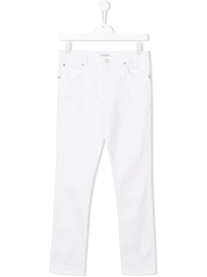 Paolo Pecora Kids Classic White Trousers