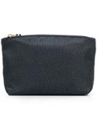 Borbonese Zipped Make-up Bag - Black