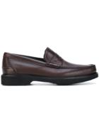 Salvatore Ferragamo 'dinard' Penny Loafers - Brown