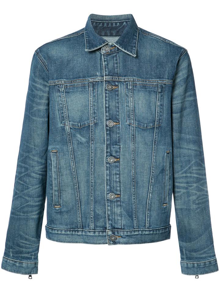 Hudson - Denim Jacket - Men - Cotton/polyurethane - Xl, Blue, Cotton/polyurethane