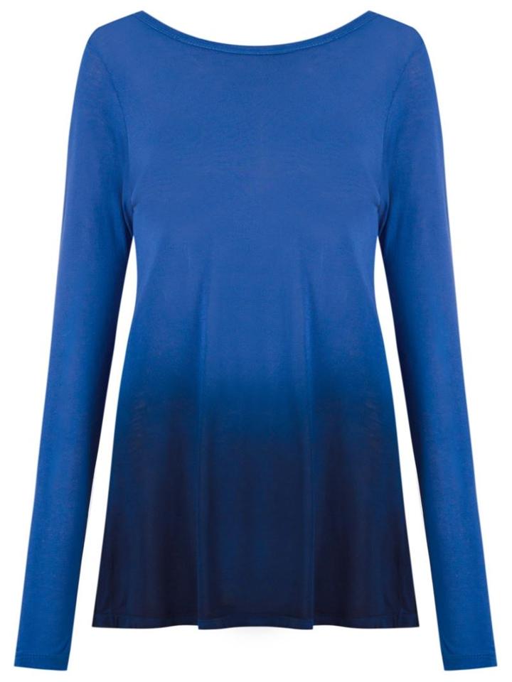 Blue Man Dip-dye Blouse