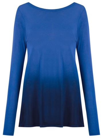 Blue Man Dip-dye Blouse