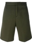 T By Alexander Wang Scuba Shorts, Men's, Size: M, Green, Rayon/polyurethane