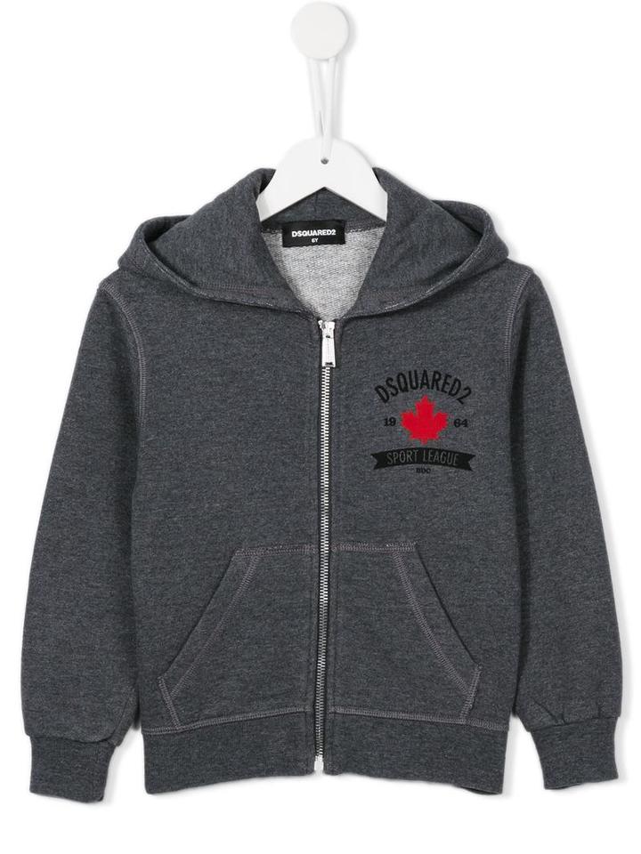 Dsquared2 Kids Classic Hoodie, Boy's, Size: 10 Yrs, Grey
