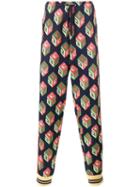 Gucci - Gg Wallpaper Track Trousers - Men - Cotton/polyamide/polyester/wool - L, Blue, Cotton/polyamide/polyester/wool