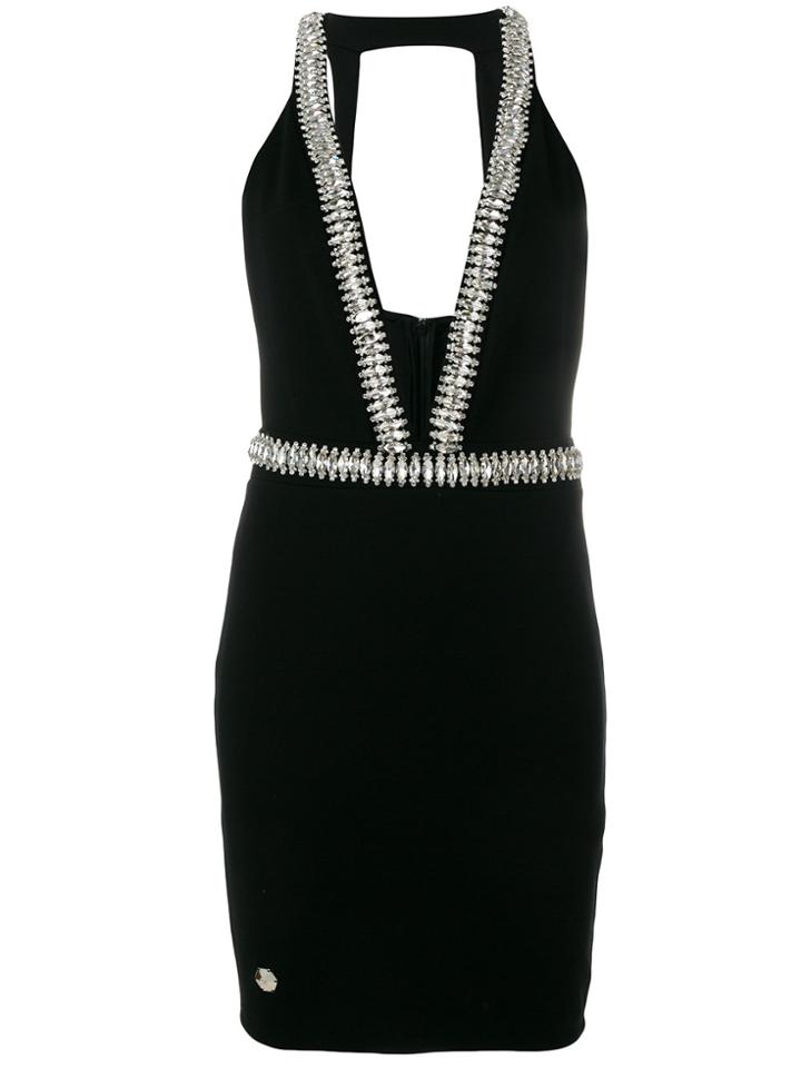 Philipp Plein My Strass Dress - Black