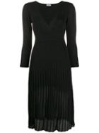 Liu Jo Pleated Dress - Black