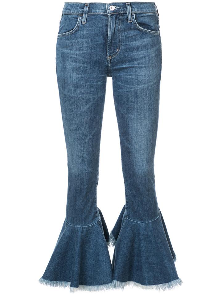 Citizens Of Humanity - Cropped Jeans - Women - Cotton/polyurethane - 26, Blue, Cotton/polyurethane