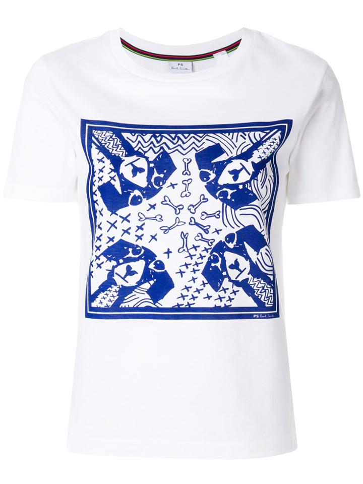 Ps By Paul Smith Printed T-shirt - White