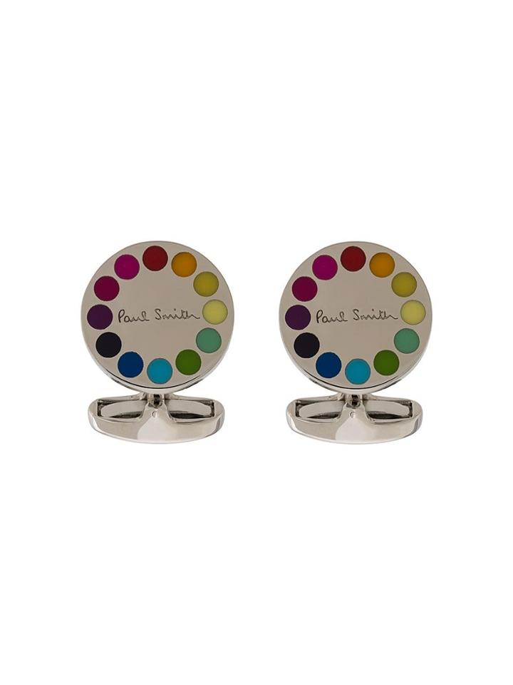 Paul Smith Circular Cufflinks - Silver