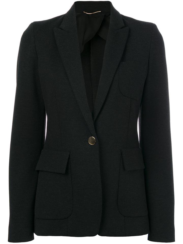 Les Copains Classic Fitted Blazer - Grey