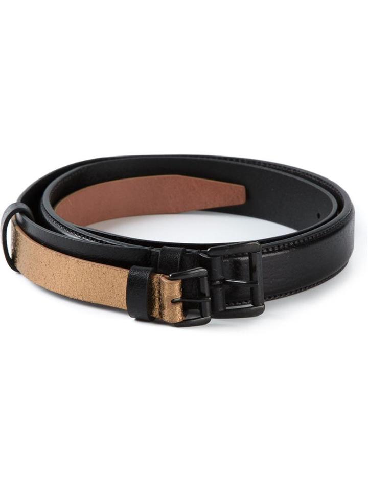 Ann Demeulemeester Double Layered Belt