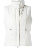 Eleventy Buttoned Vest, Women's, Size: Large, Nude/neutrals, Polyamide/spandex/elastane