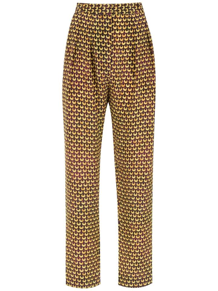 Andrea Marques Tapered Trousers - Multicolour